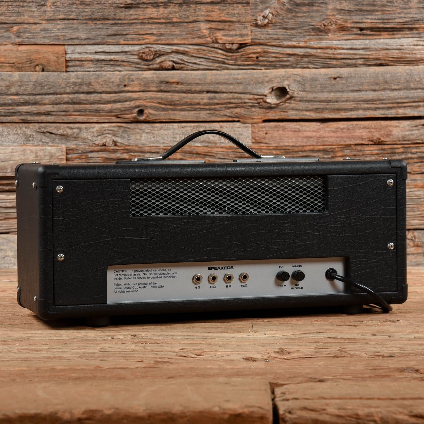 Fulton Webb Head Amps / Guitar Cabinets