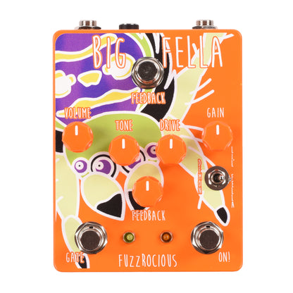 Fuzzrocious Pedals Big Fella Overdrive/Distortion Pedal Effect Pedals