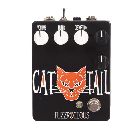Fuzzrocious Cat Tail CME Exclusive Black/Orange Effects and Pedals / Distortion