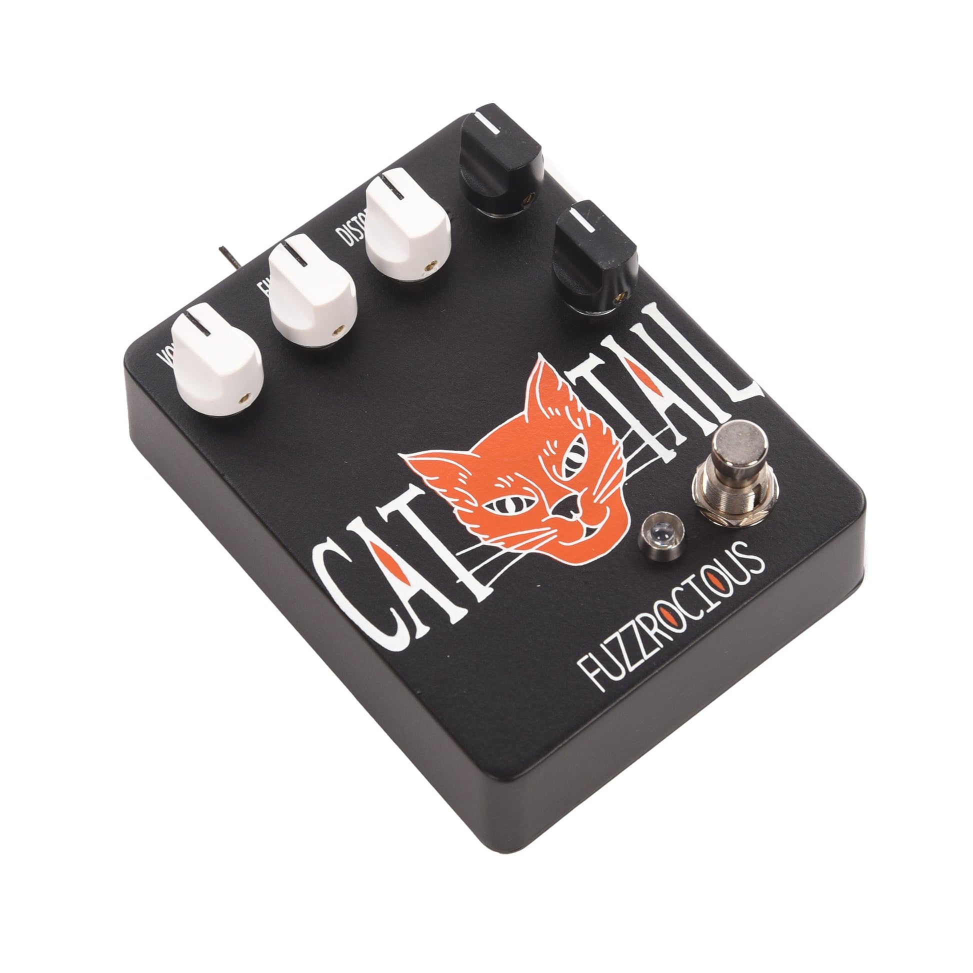 Fuzzrocious Cat Tail CME Exclusive Black/Orange Effects and Pedals / Distortion