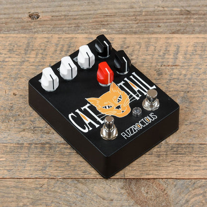 Fuzzrocious Cat Tail Distortion w/ Momentary Feedback Mod Black/Orange Effects and Pedals / Distortion