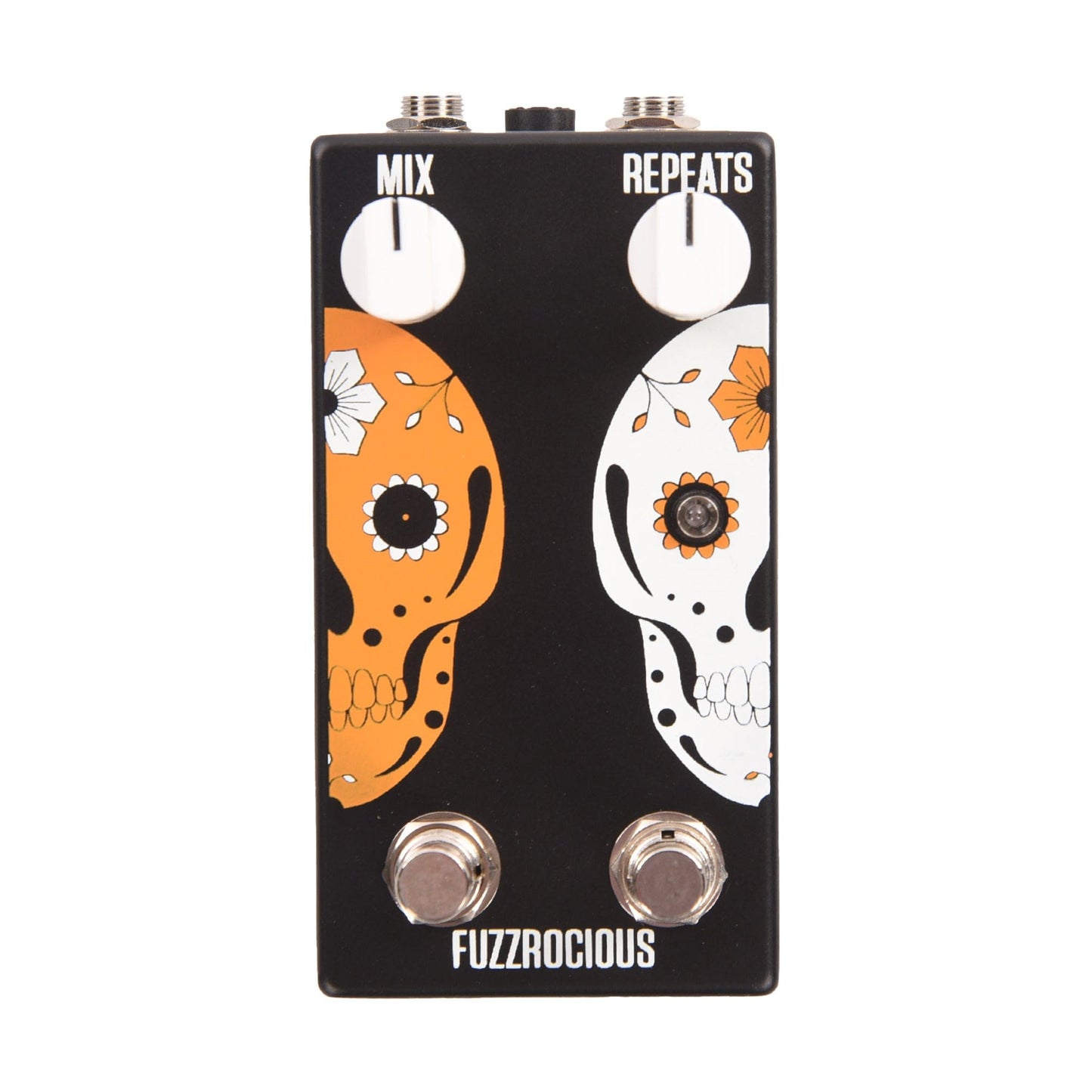 Fuzzrocious Afterlife Reverb V2 CME Exclusive Black/Orange Effects and Pedals / Reverb