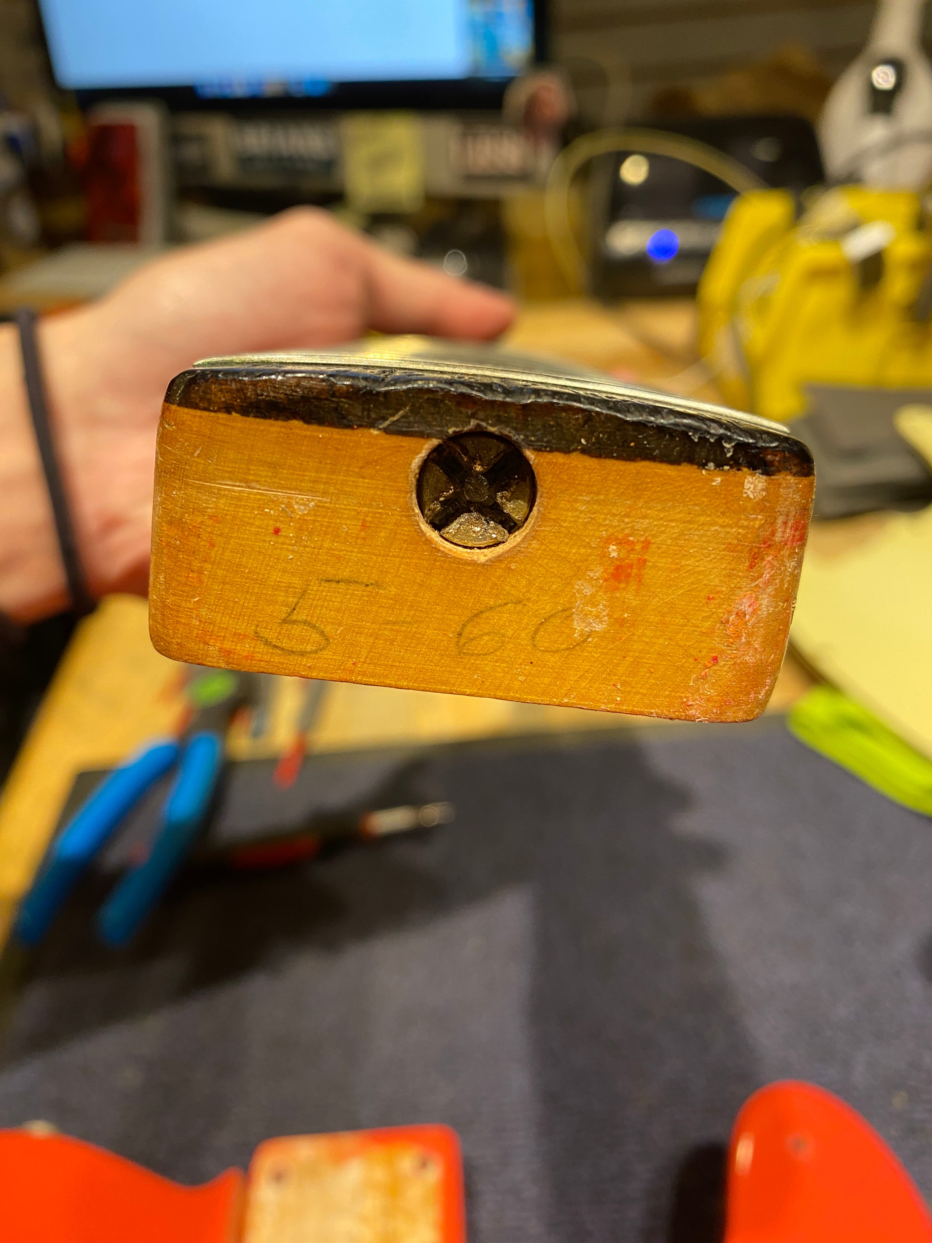 Fender Esquire Fiesta Red Refin 1960