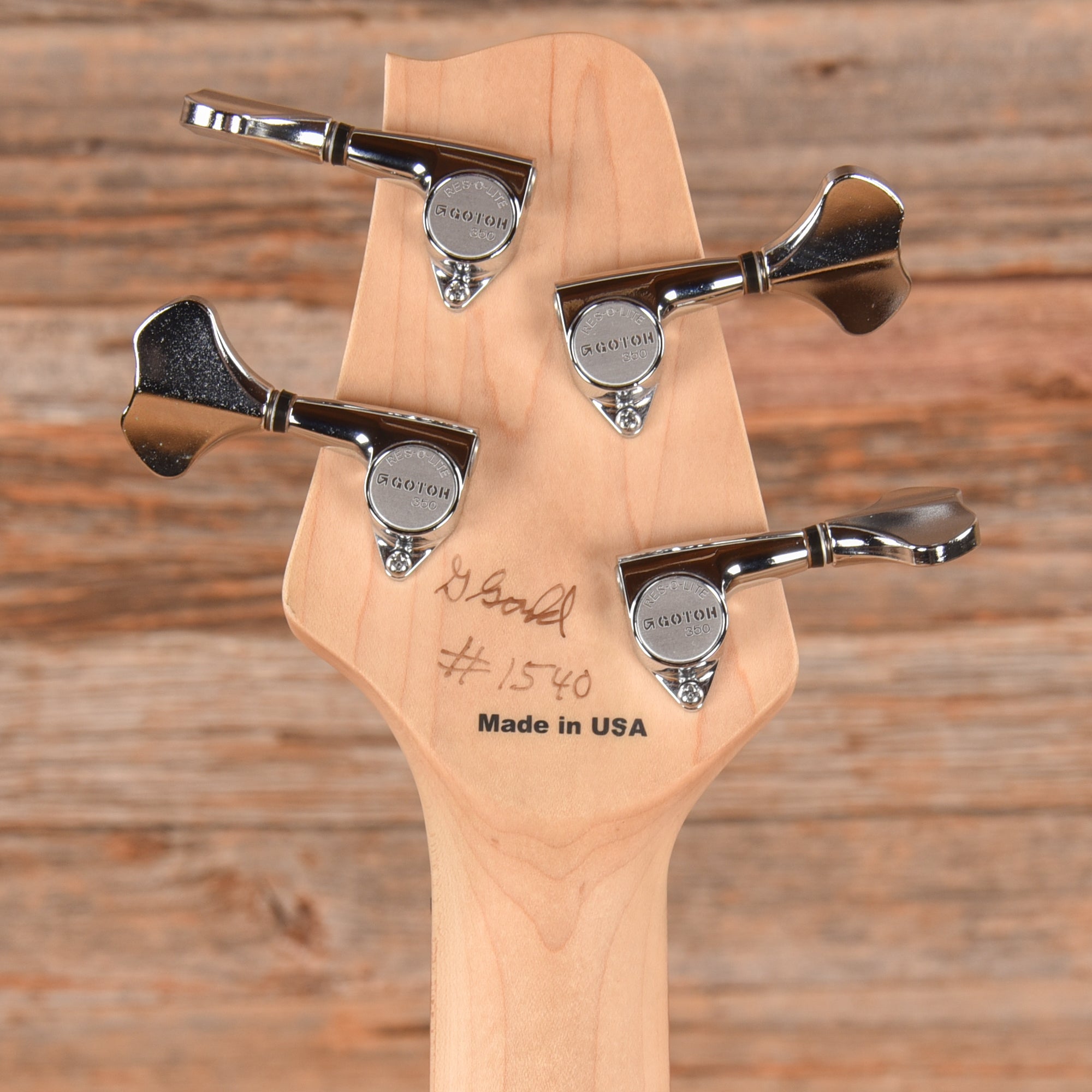 G.Gould Short Scale Bass Natural Bass Guitars / 4-String