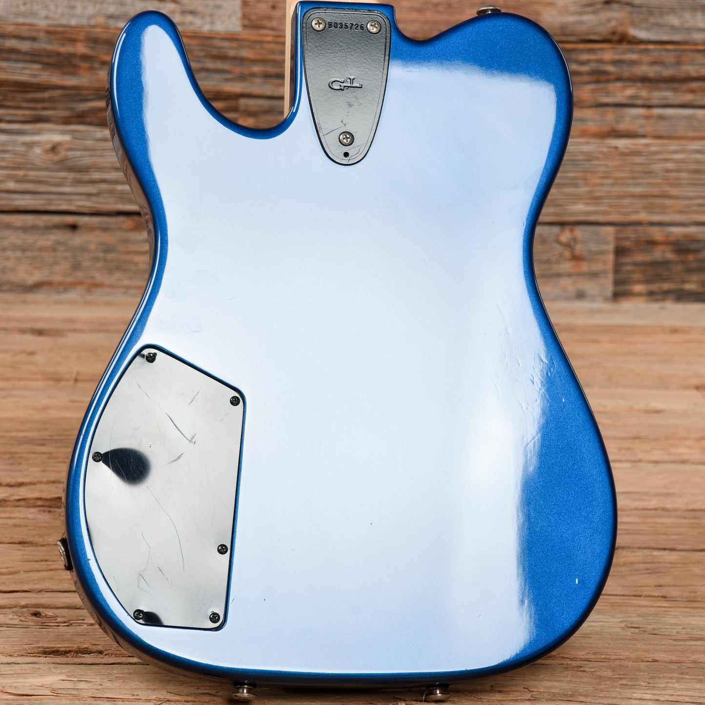 G&L ASAT Bass Semi-Hollow Blue Bass Guitars / 4-String