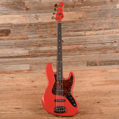 G&L JB Fullerton Deluxe Fullerton Red 2024 Bass Guitars / 4-String