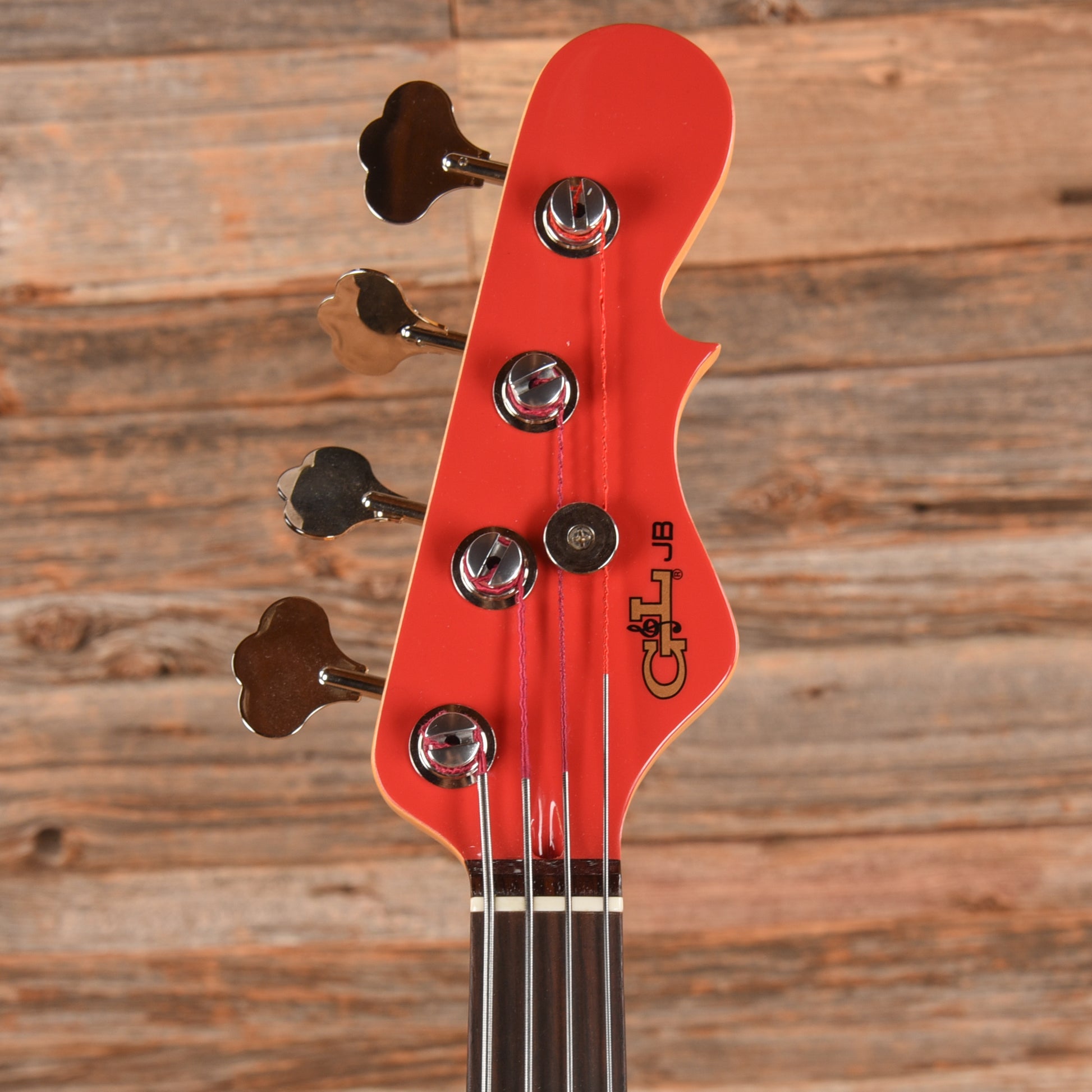 G&L JB Fullerton Deluxe Fullerton Red 2024 Bass Guitars / 4-String