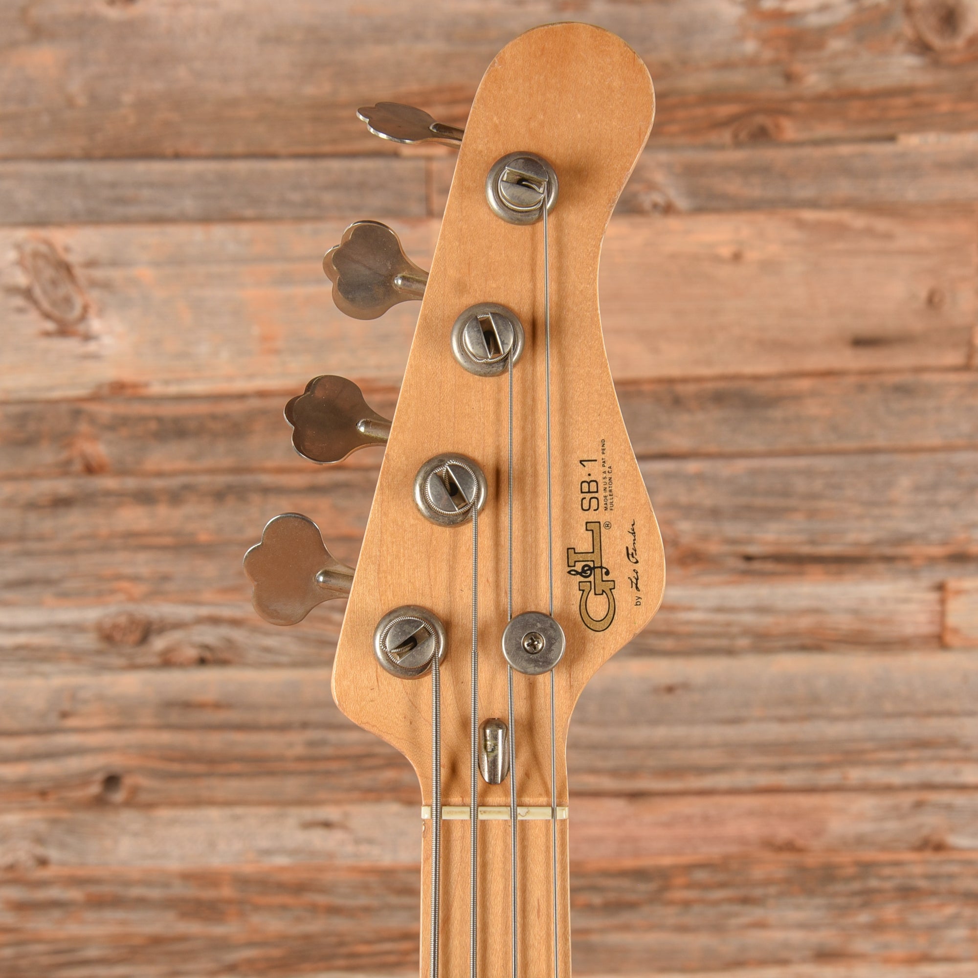 G&L SB-1 Black 1980s Bass Guitars / 4-String