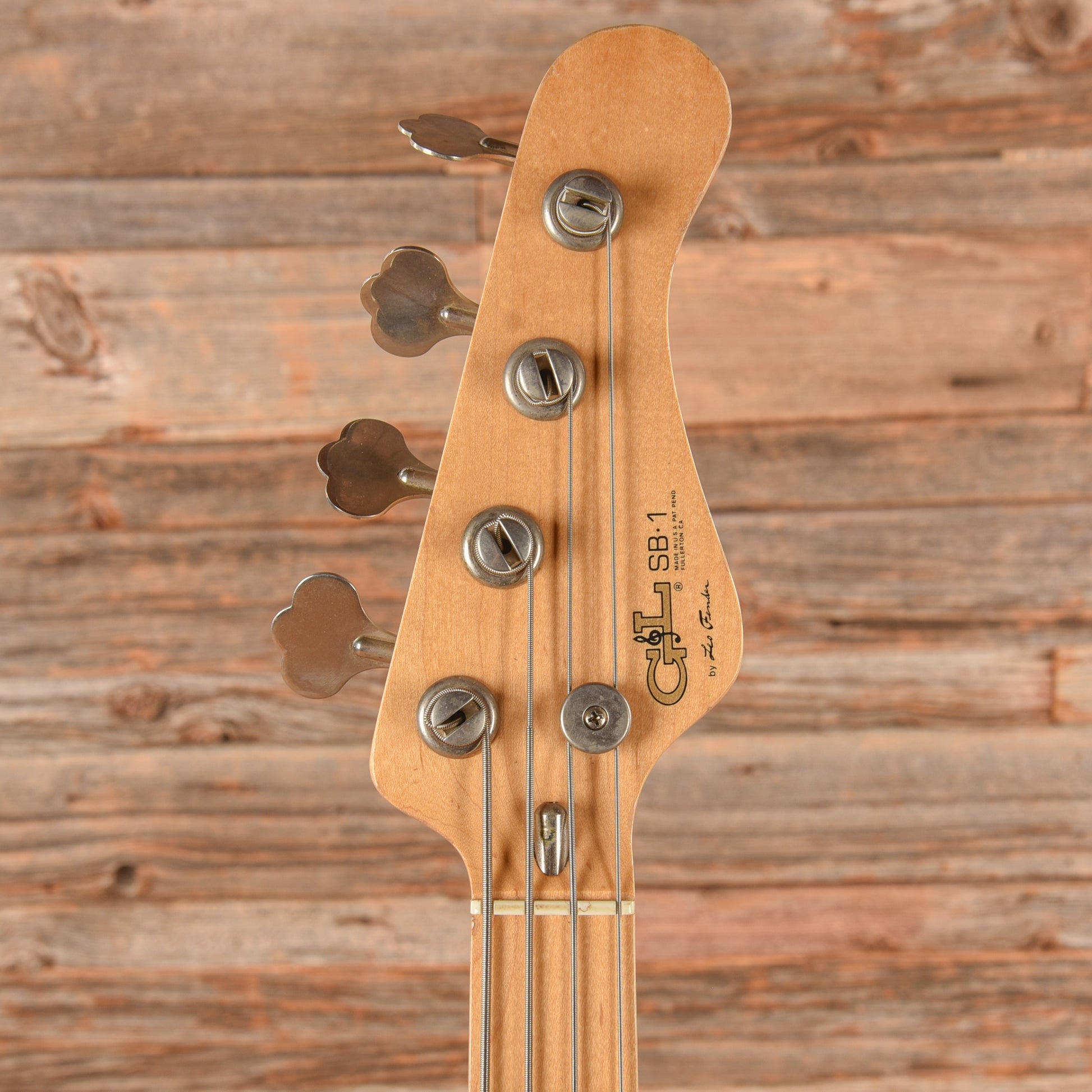 G&L SB-1 Black 1980s Bass Guitars / 4-String