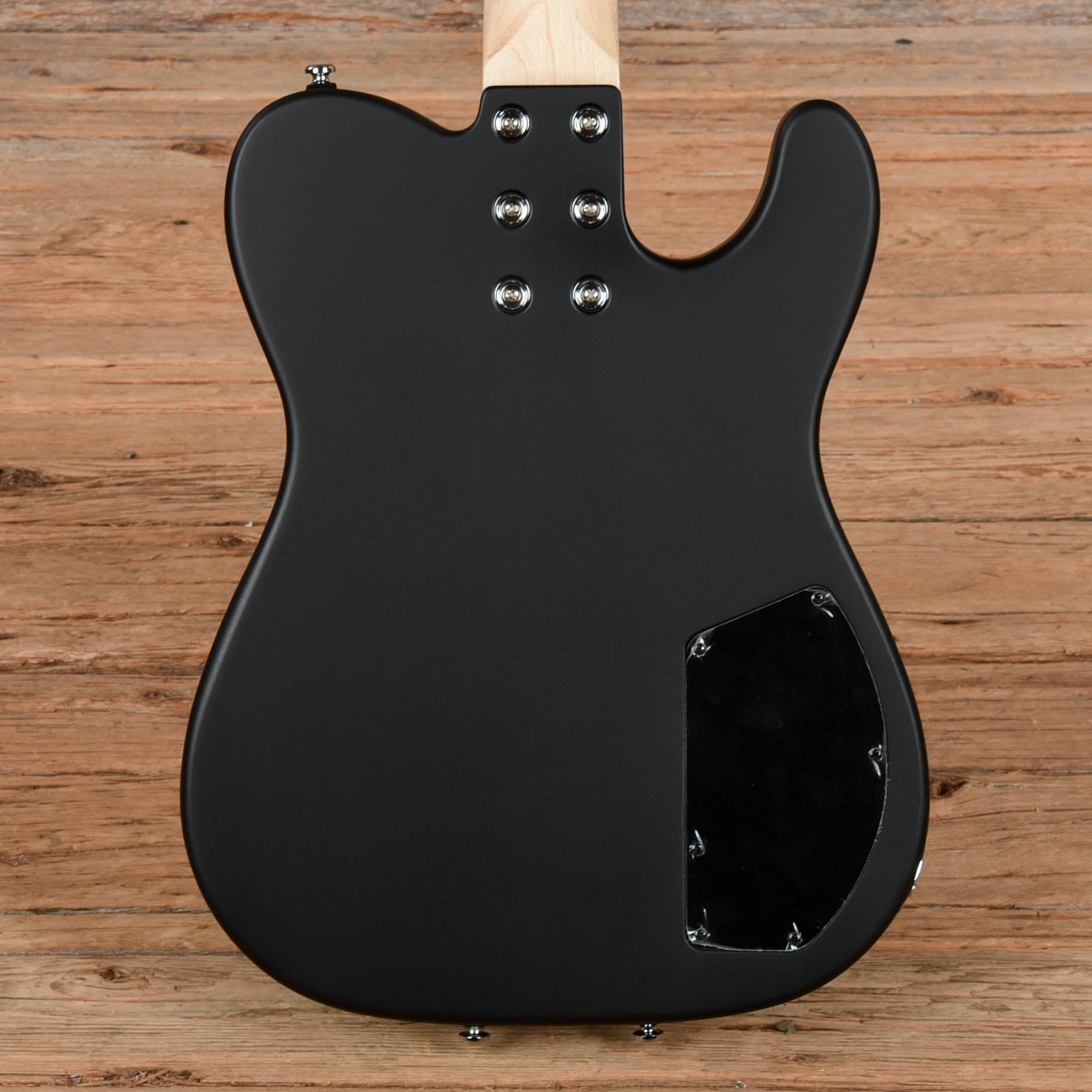 G&L USA ASAT Bass Semi-Hollow Satin Black  LEFTY Bass Guitars / 4-String