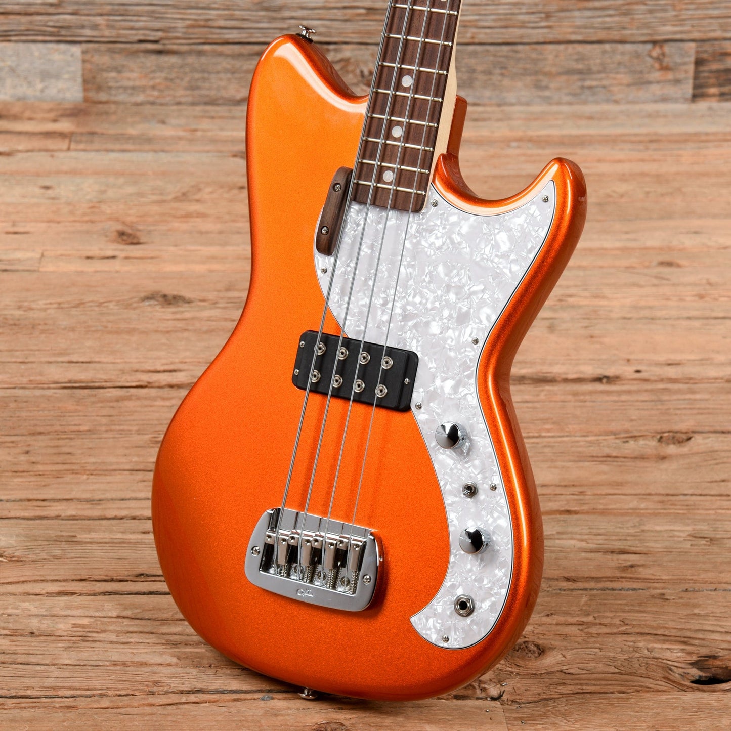 G&L USA Fallout Bass Orange Sparkle 2022 Bass Guitars / 4-String