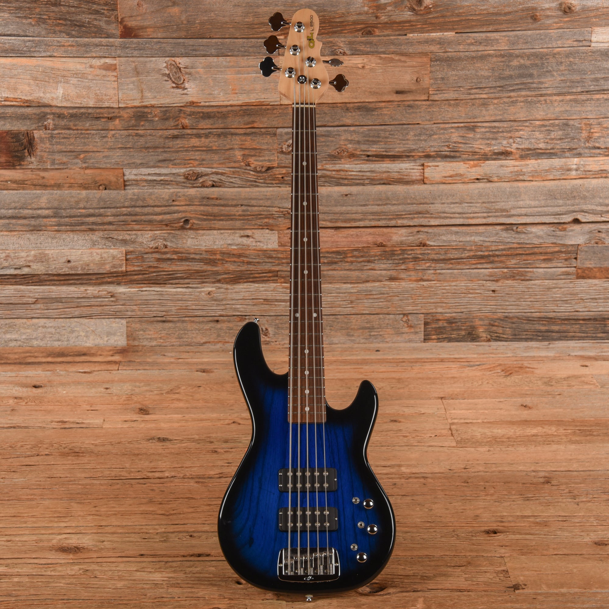 G&L L-2500 Blue Burst 2015 Bass Guitars