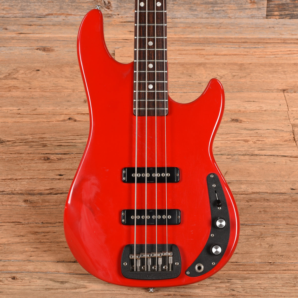 G&L Lynx Bass Red 1985 Bass Guitars