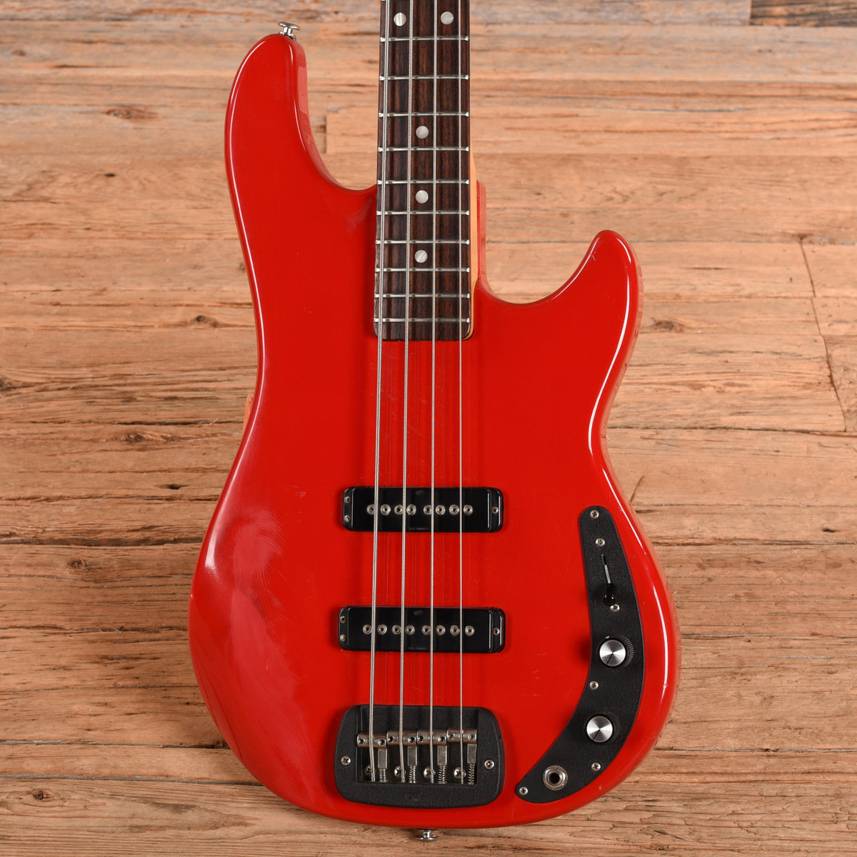 G&L Lynx Bass Red 1985 Bass Guitars