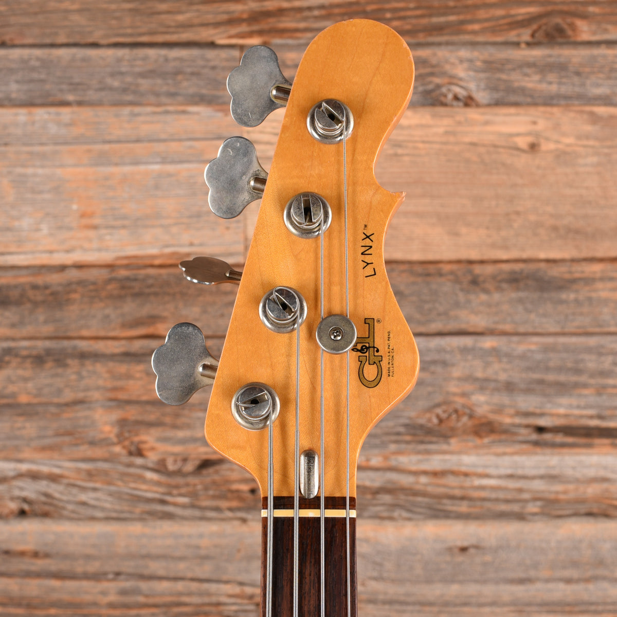 G&L Lynx Bass Red 1985 Bass Guitars
