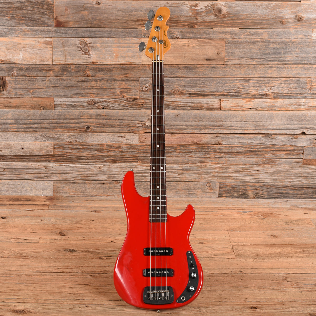 G&L Lynx Bass Red 1985 Bass Guitars