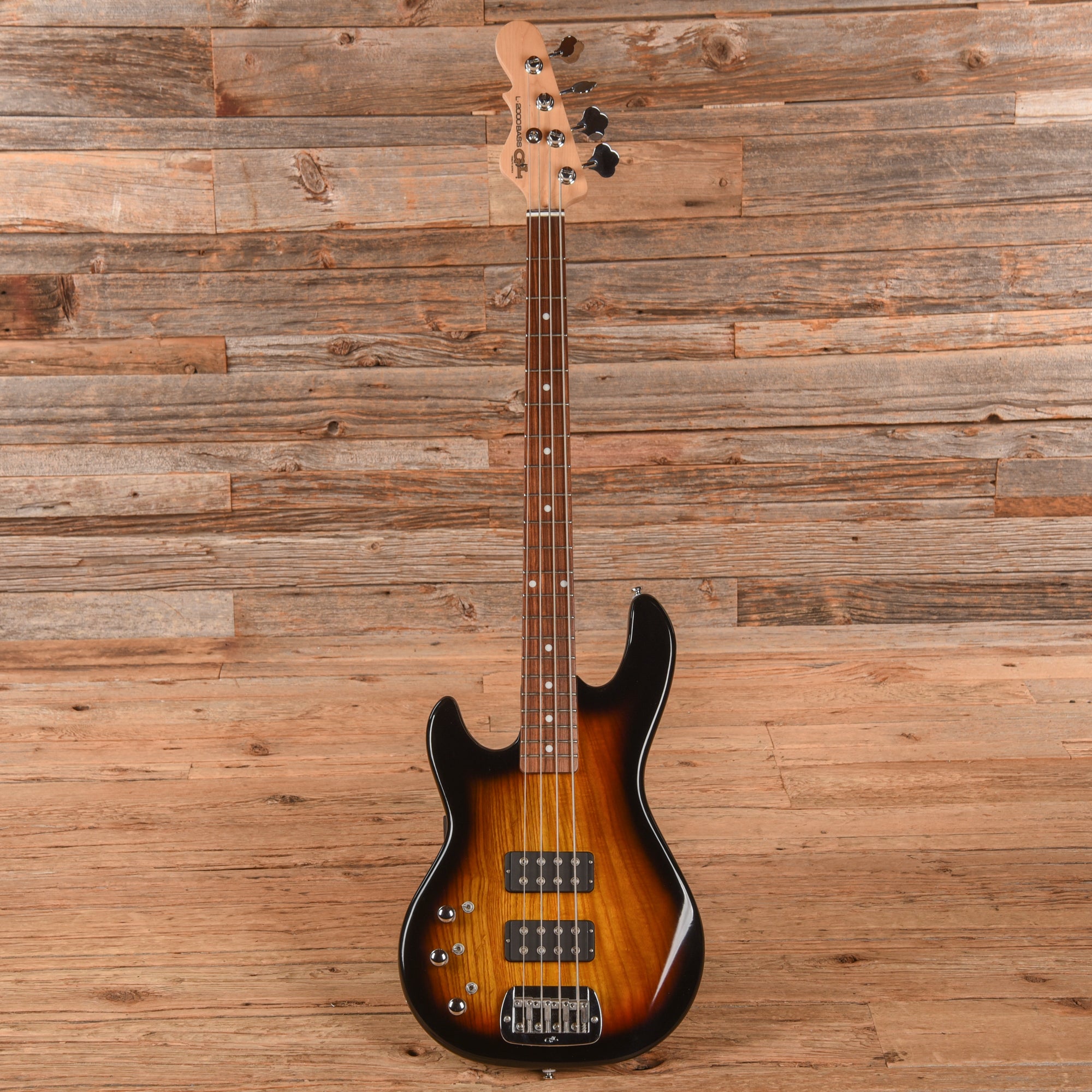 G&L Tribute Series L-2000 Sunburst  LEFTY Bass Guitars