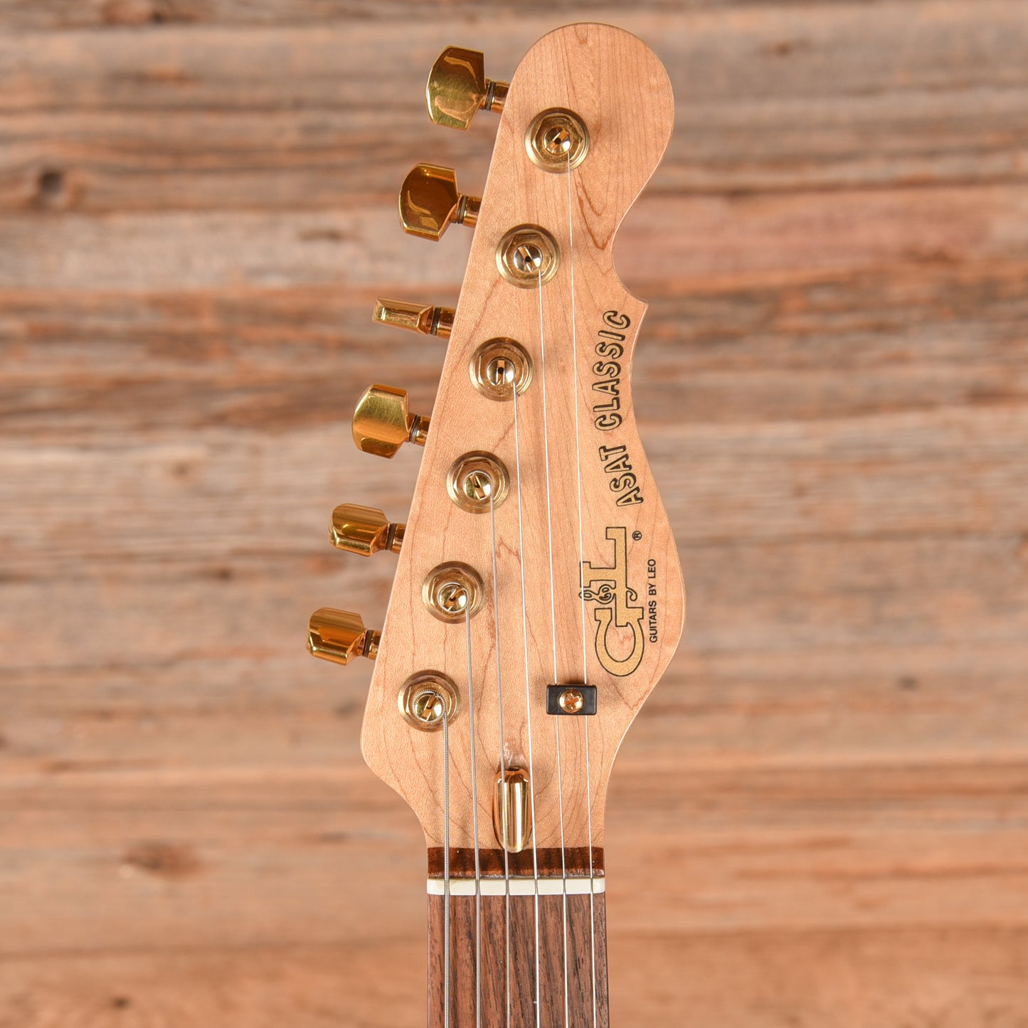 G&L ASAT Classic Black and Gold Hardware Electric Guitars
