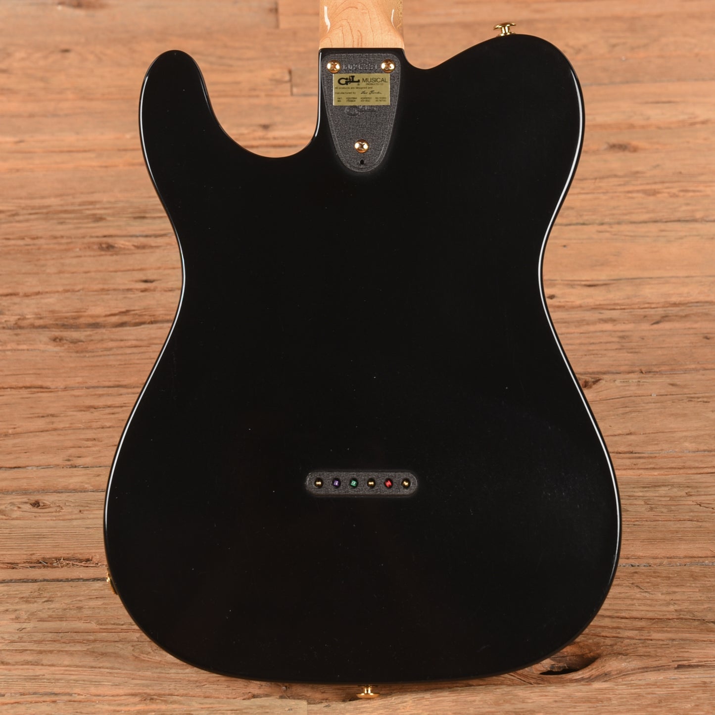 G&L ASAT Classic Black and Gold Hardware Electric Guitars