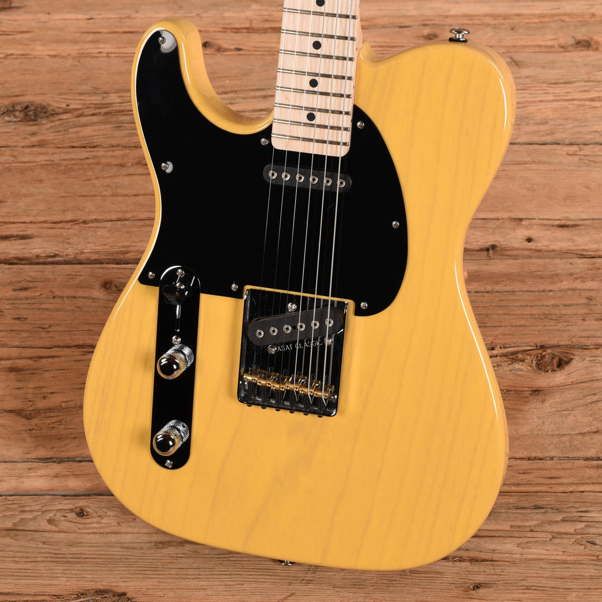 G&L Asat Classic Blonde  LEFTY Electric Guitars