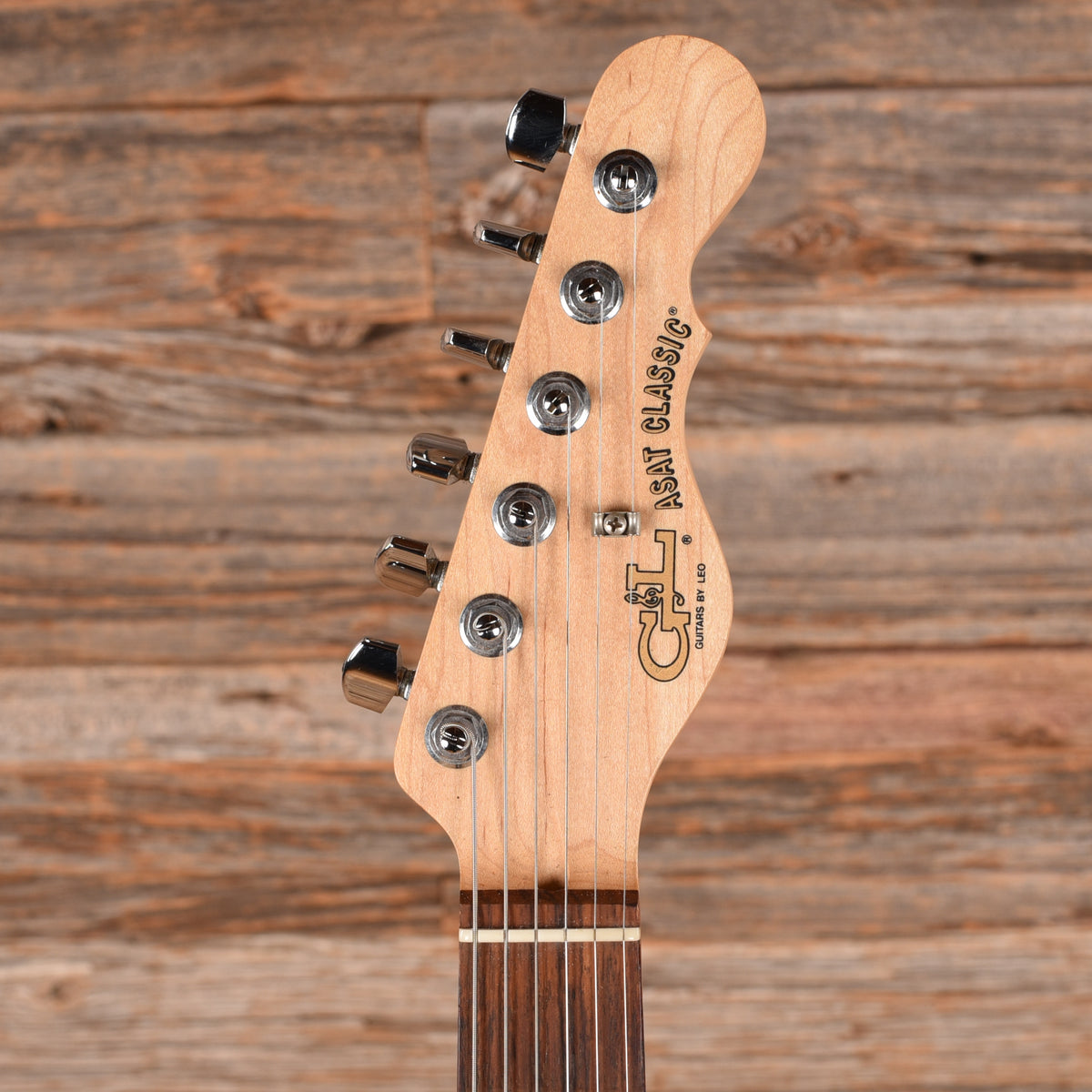 G&L ASAT Classic Bluesboy Semi-Hollow Vintage White 2013 Electric Guitars
