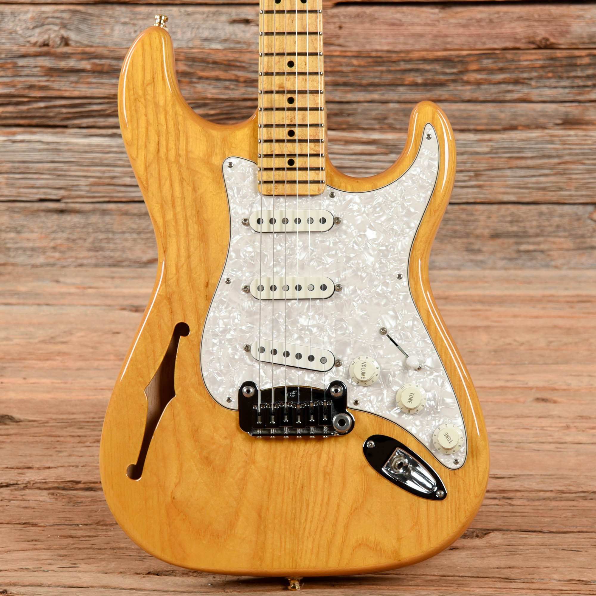 G&L USA Legacy Semi Hollow Natural 2009 – Chicago Music Exchange