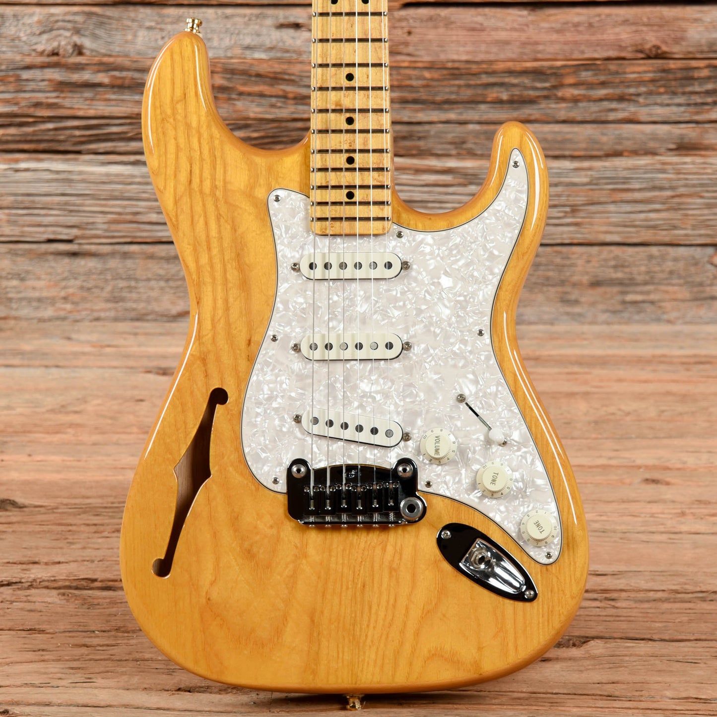 G&L USA Legacy Semi Hollow Natural 2009 Electric Guitars / Semi-Hollow