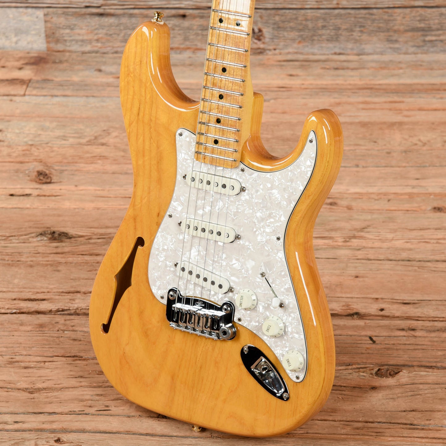 G&L USA Legacy Semi Hollow Natural 2009 Electric Guitars / Semi-Hollow