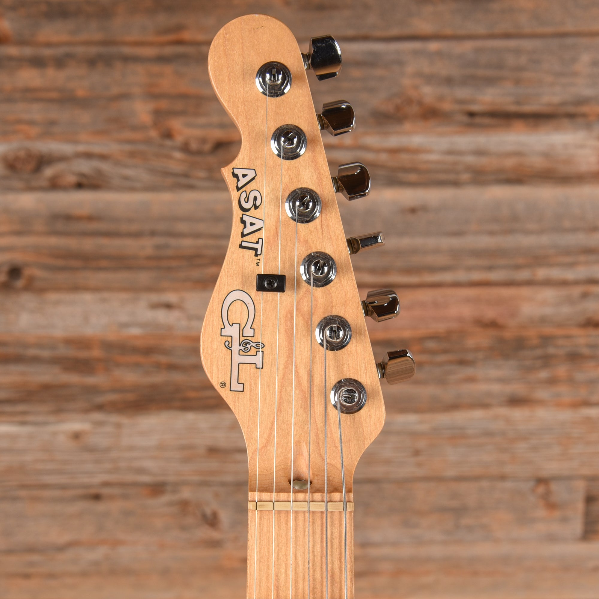 G&L ASAT Black  LEFTY Electric Guitars / Solid Body