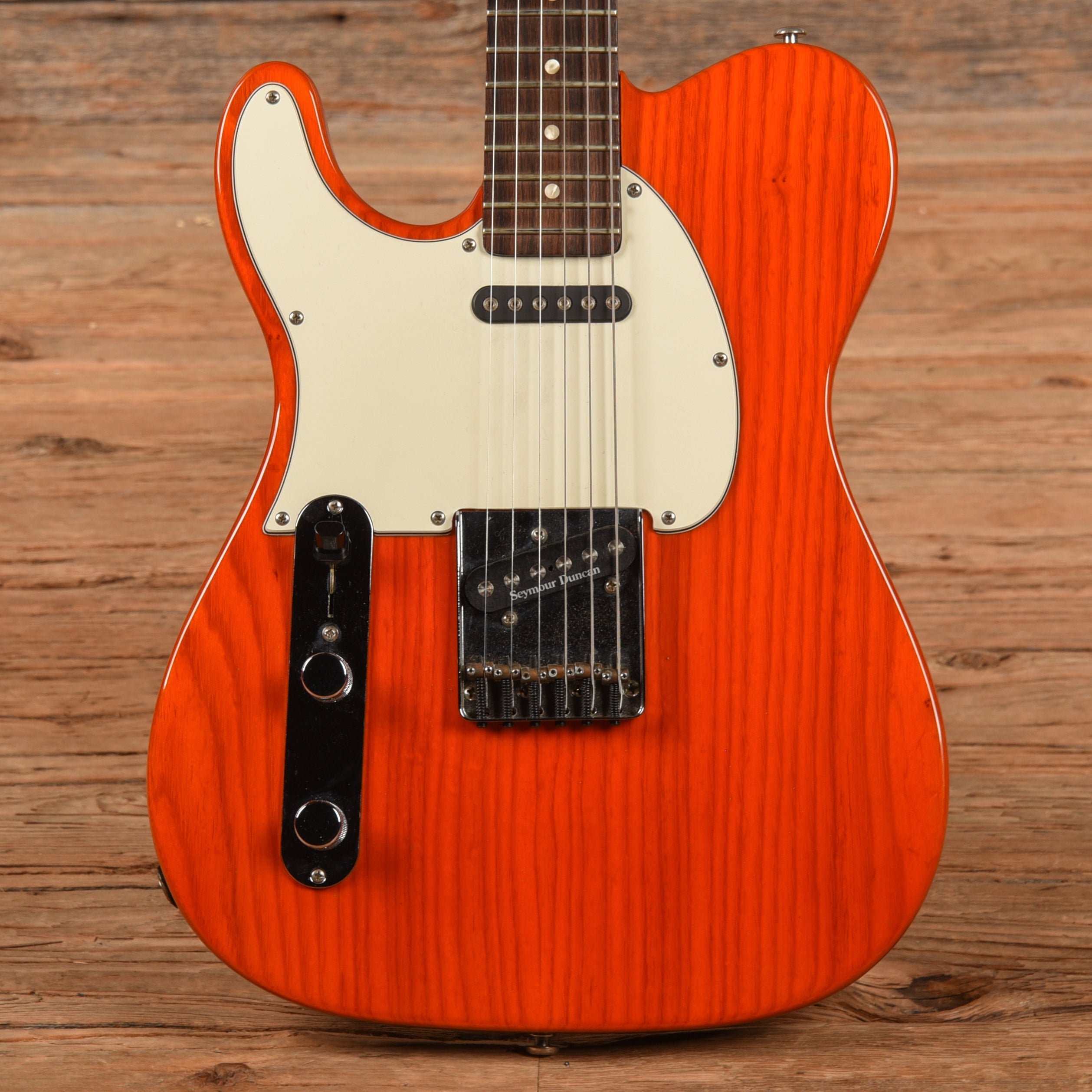 G&L ASAT Classic Transparent Orange 2006 LEFTY Electric Guitars / Solid Body