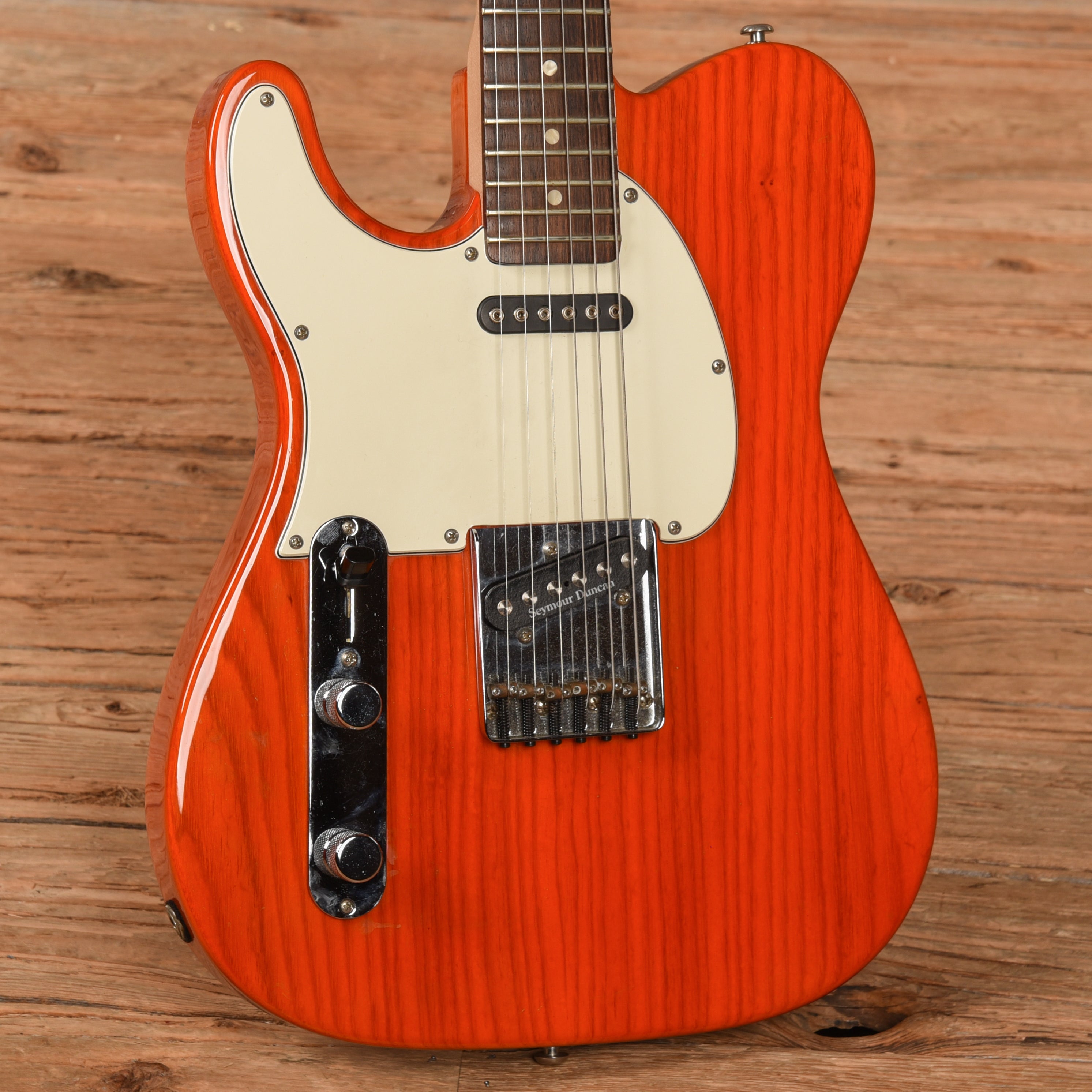 G&L ASAT Classic Transparent Orange 2006 LEFTY Electric Guitars / Solid Body