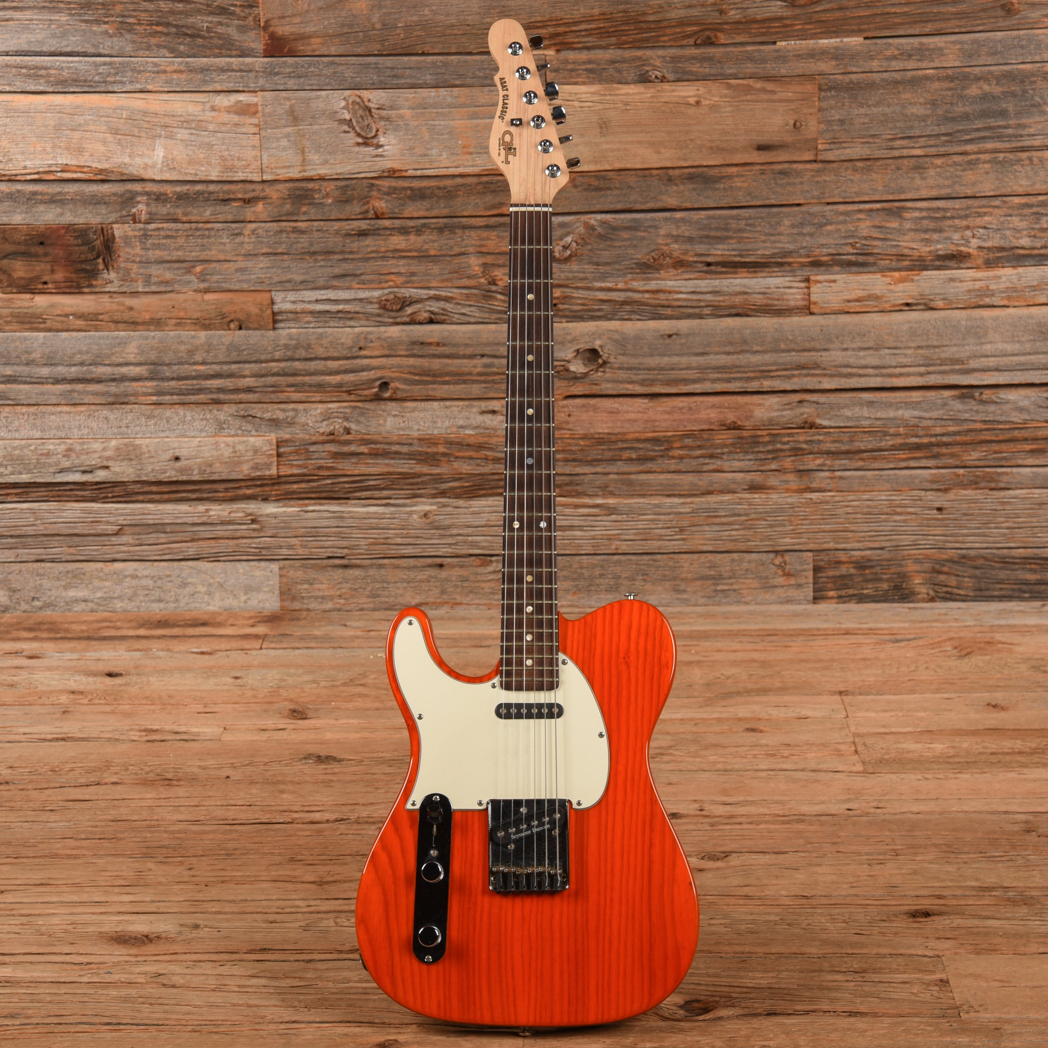 G&L ASAT Classic Transparent Orange 2006 LEFTY Electric Guitars / Solid Body