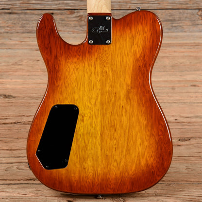 G&L ASAT Deluxe Korina Sunburst Electric Guitars / Solid Body