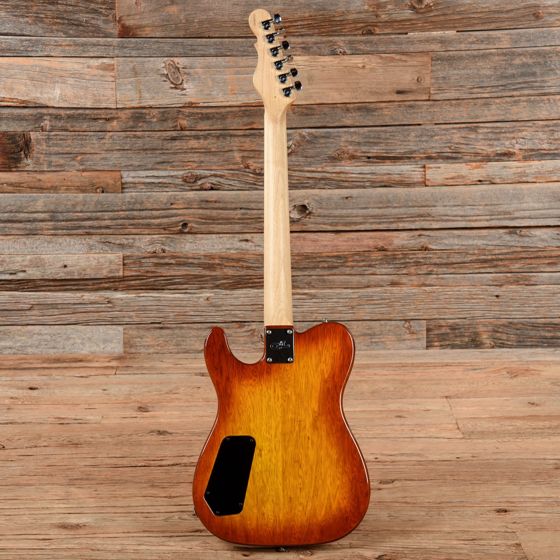 G&L ASAT Deluxe Korina Sunburst Electric Guitars / Solid Body