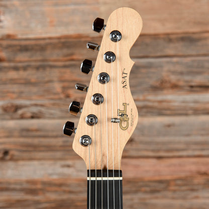 G&L ASAT Deluxe Korina Sunburst Electric Guitars / Solid Body