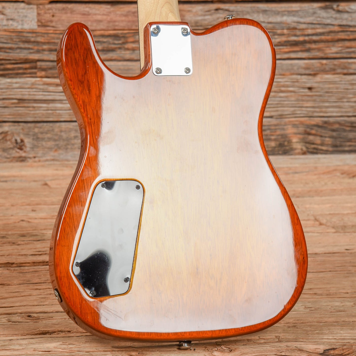 G&L ASAT Deluxe Korina Sunburst Electric Guitars / Solid Body