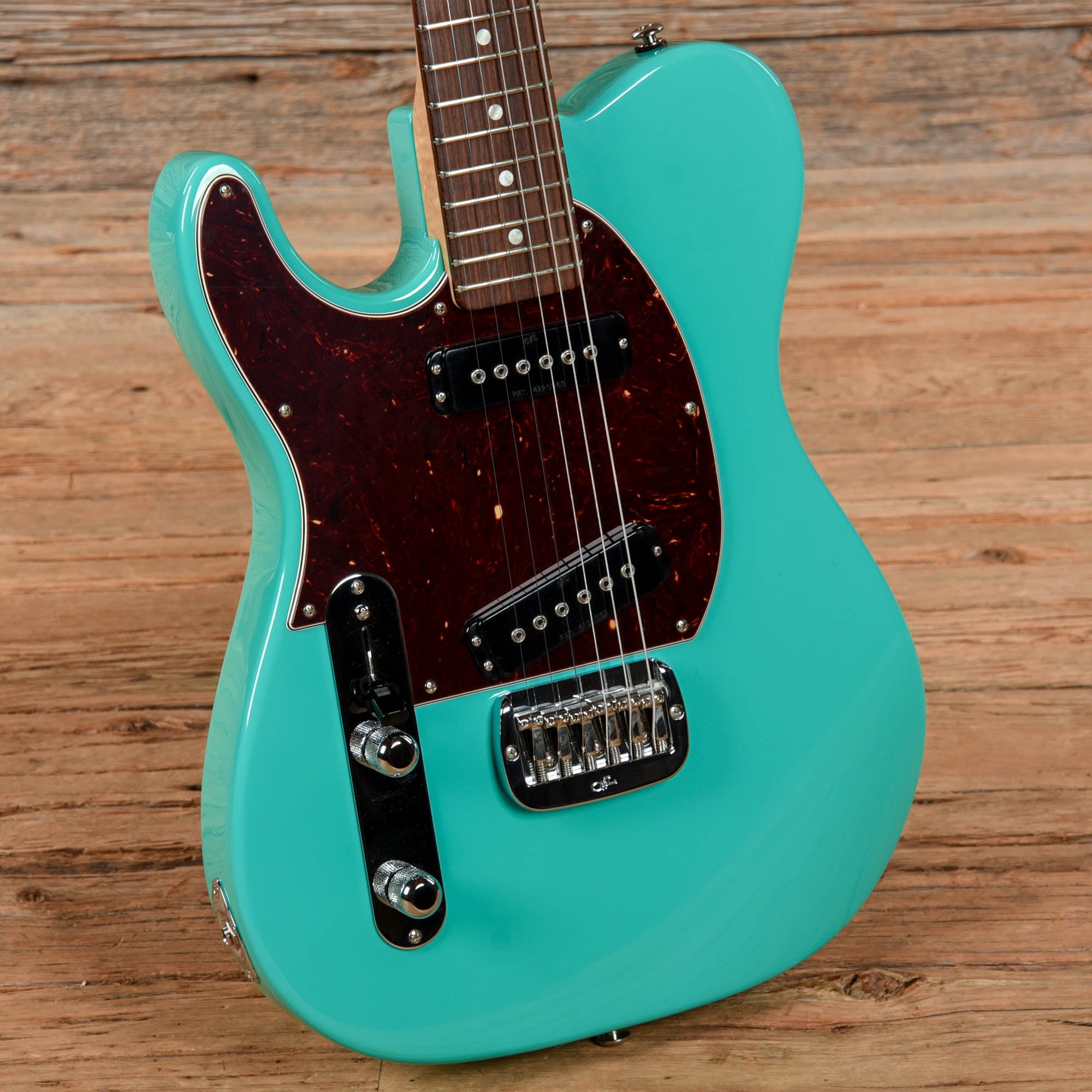G&L ASAT Special Belair Green 2016 LEFTY Electric Guitars / Solid Body