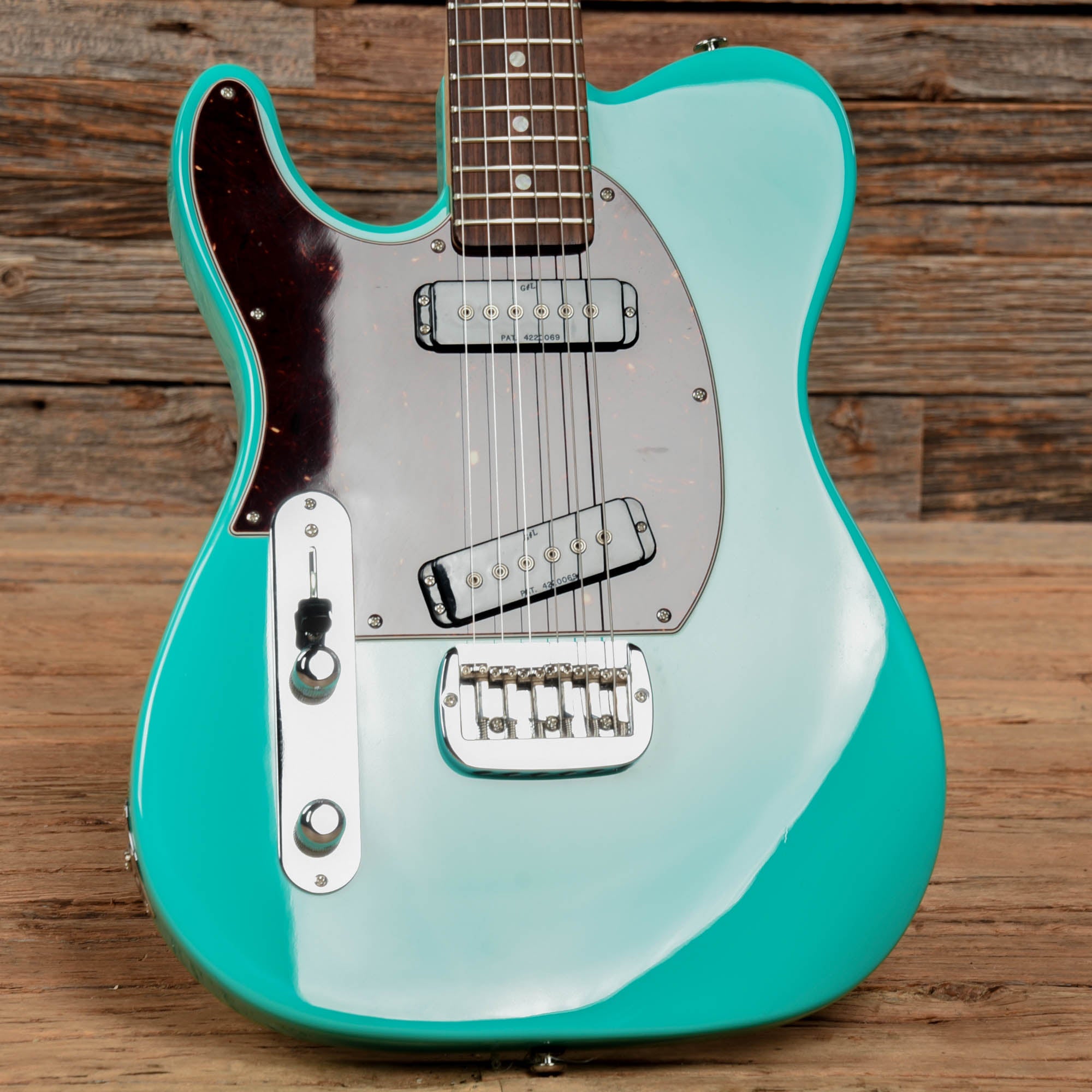 G&L ASAT Special Belair Green 2016 LEFTY Electric Guitars / Solid Body