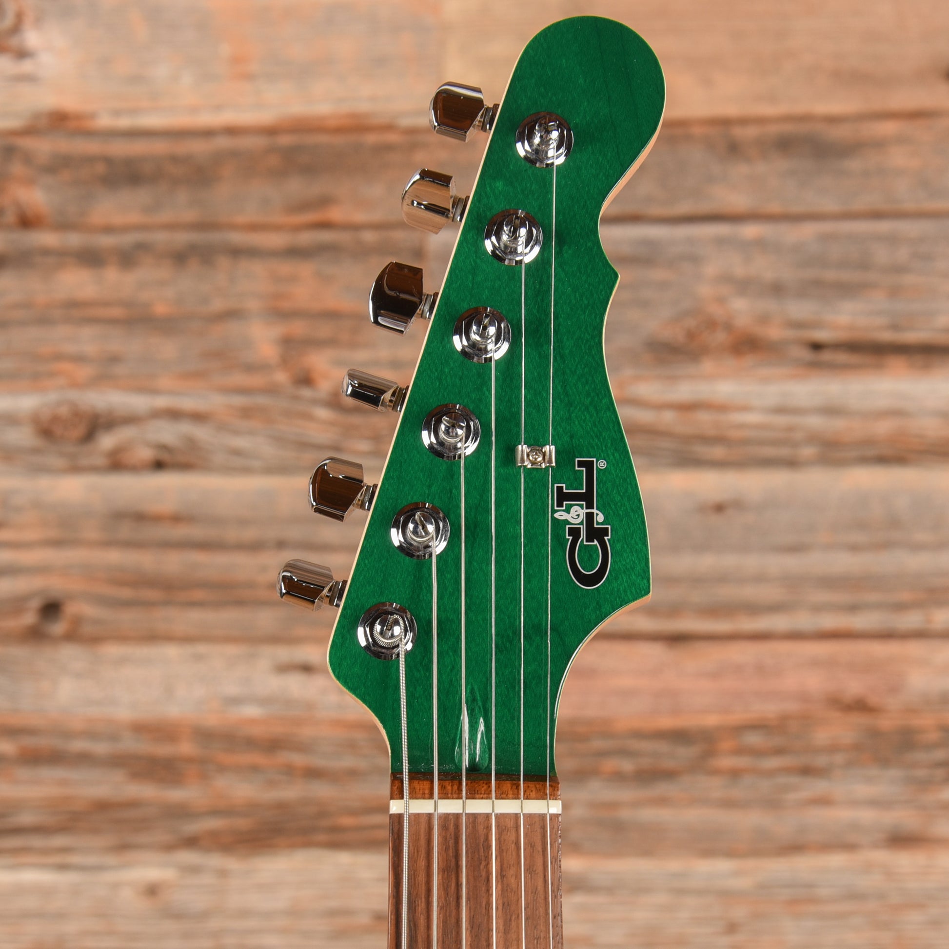 G&L Custom Shop Legacy HB Clear Forest Green 2015 Electric Guitars / Solid Body