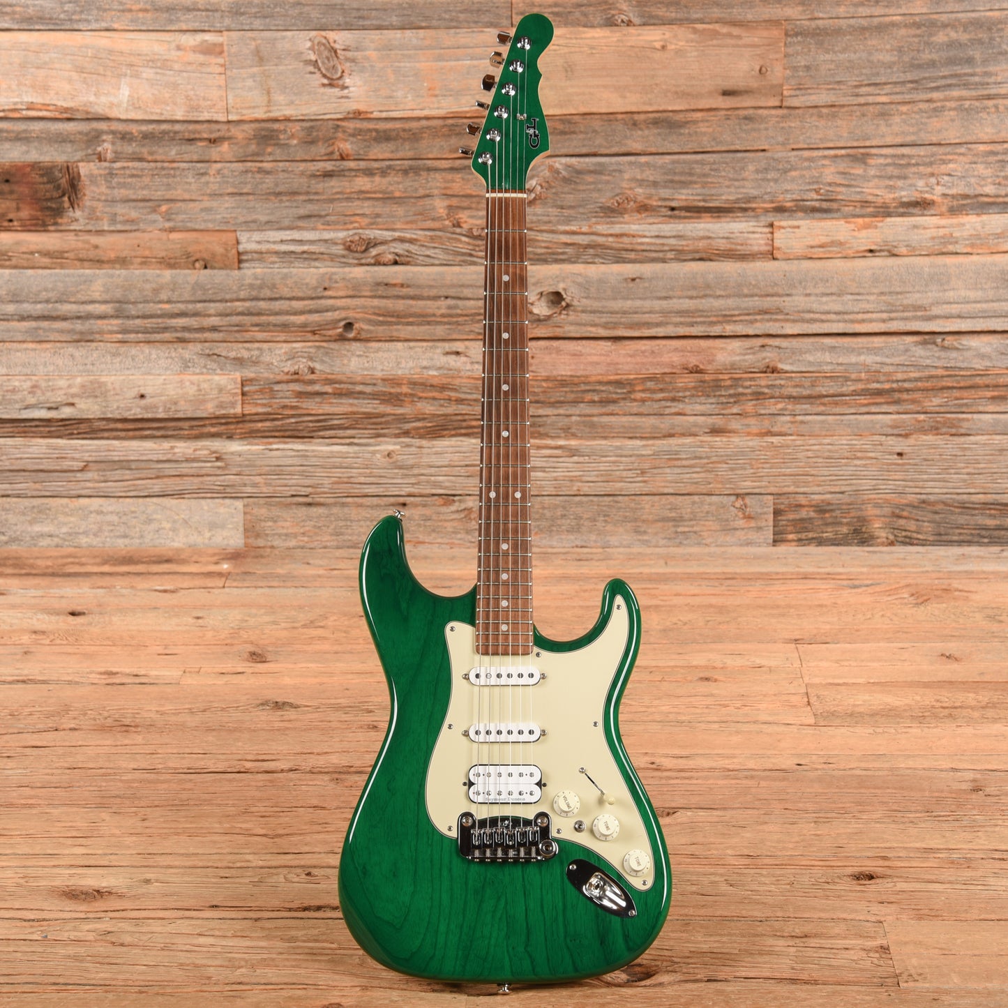 G&L Custom Shop Legacy HB Clear Forest Green 2015 Electric Guitars / Solid Body