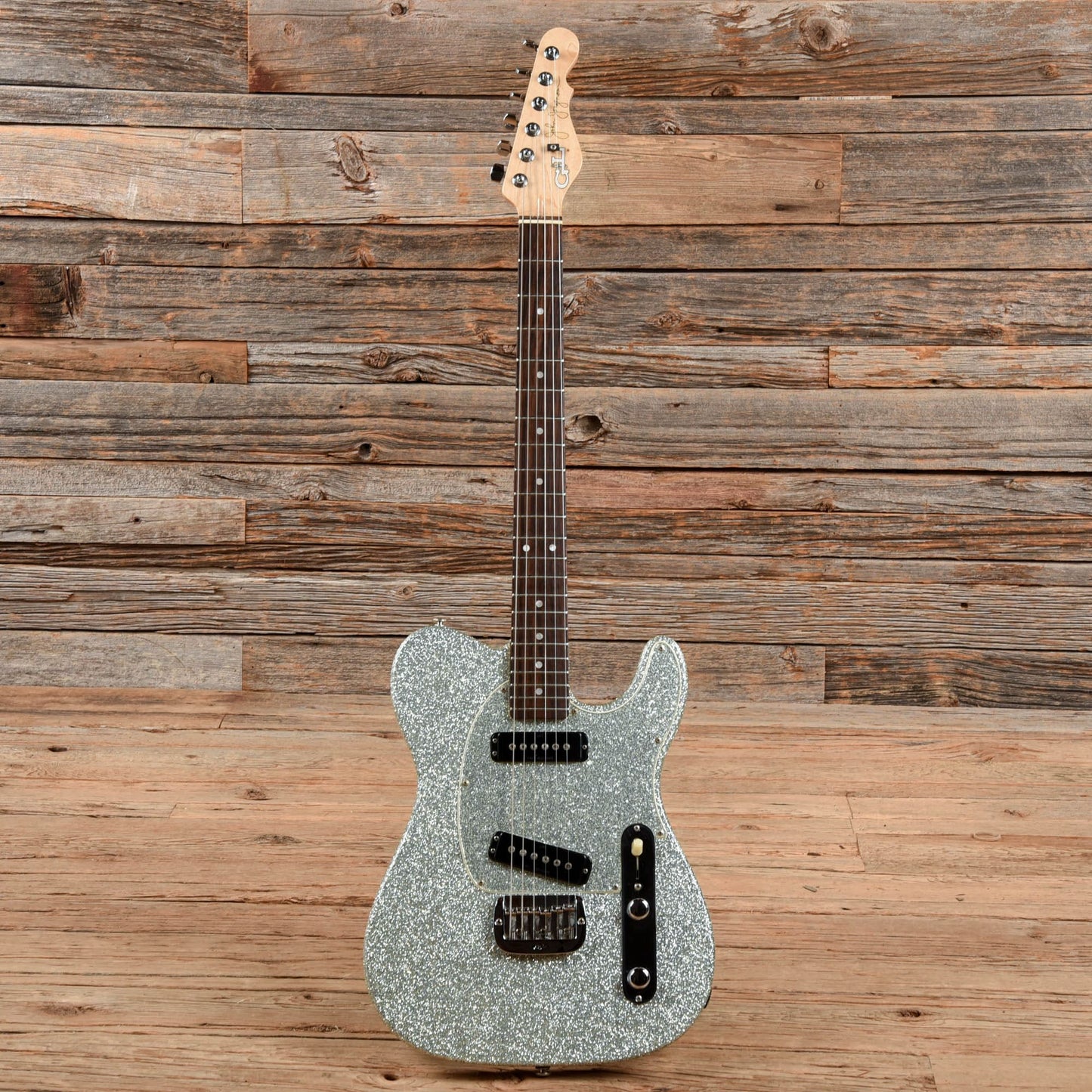 G&L John Jorgenson Telecaster Style Silver Sparkle 1995 Electric Guitars / Solid Body