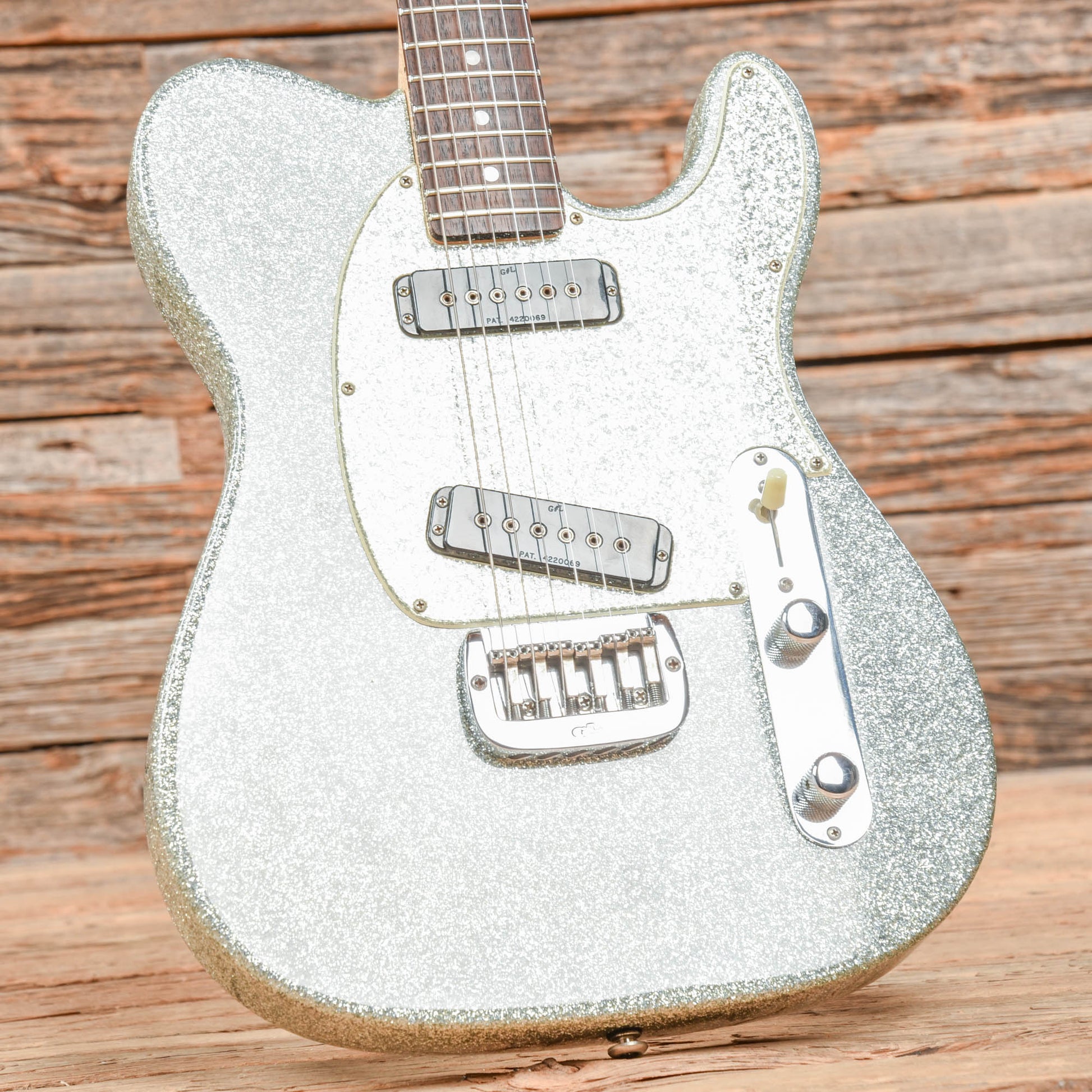 G&L John Jorgenson Telecaster Style Silver Sparkle 1995 Electric Guitars / Solid Body