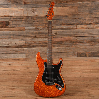 G&L Legacy Custom Orange Sparkle Electric Guitars / Solid Body