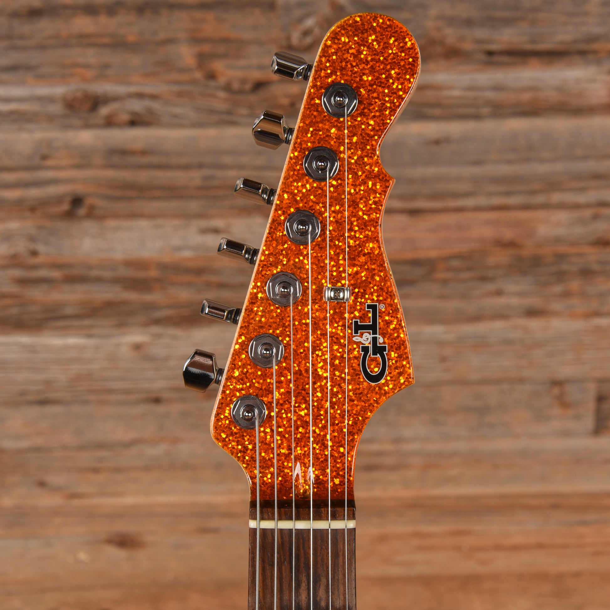 G&L Legacy Custom Orange Sparkle Electric Guitars / Solid Body