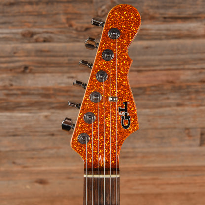 G&L Legacy Custom Orange Sparkle Electric Guitars / Solid Body