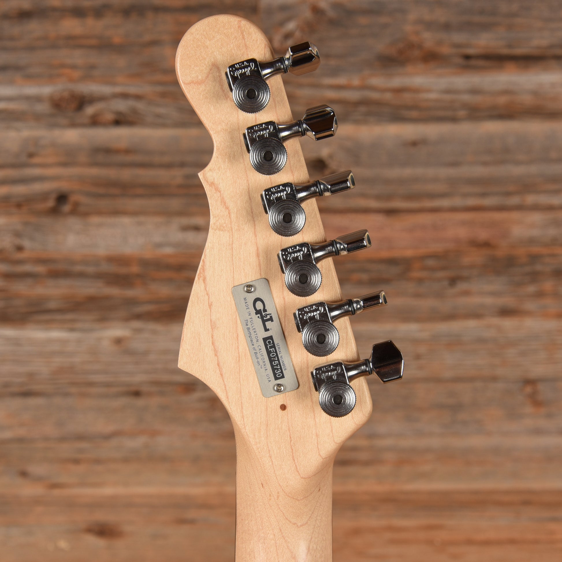 G&L Legacy Custom Orange Sparkle Electric Guitars / Solid Body