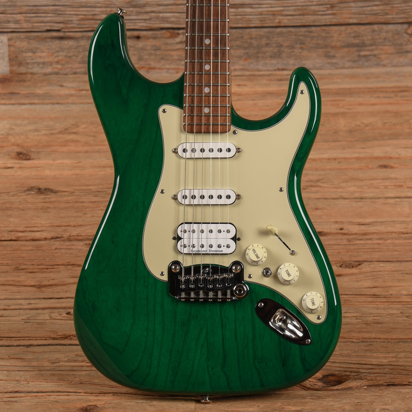 G&L Legacy HB Green 2015 Electric Guitars / Solid Body