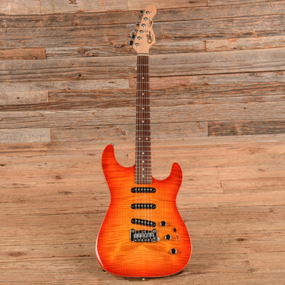 G&L S-500 Deluxe Cherry Sunburst 2013 Electric Guitars / Solid Body