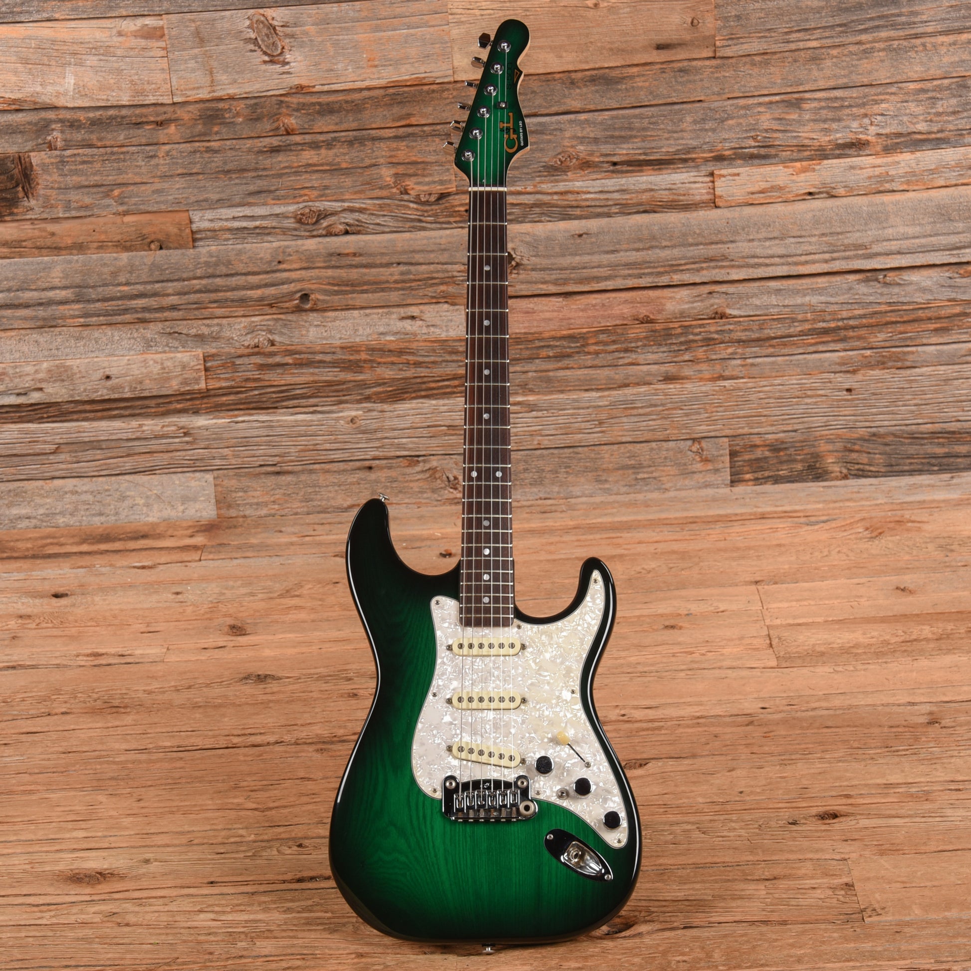 G&L S-500 Greenburst 2005 Electric Guitars / Solid Body
