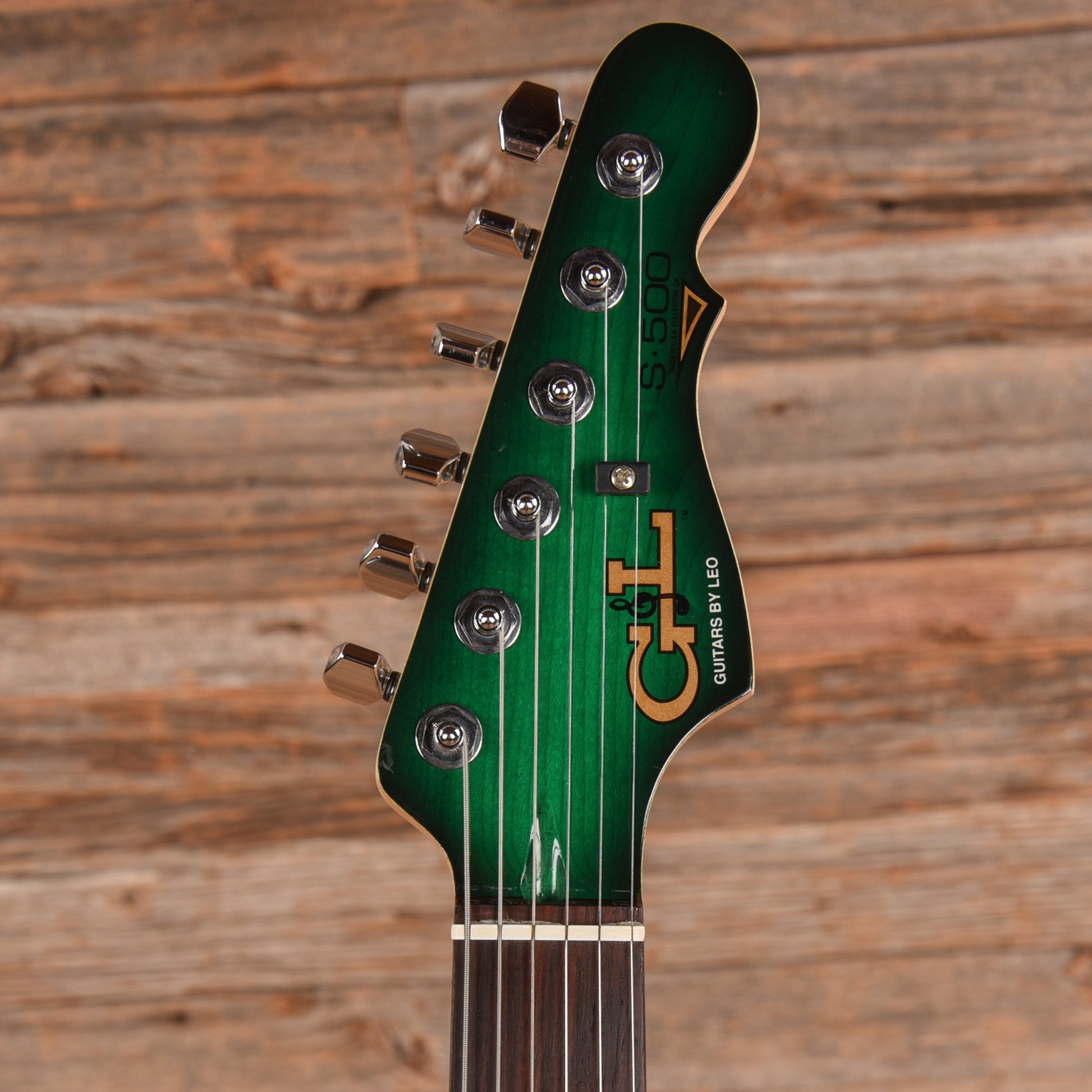 G&L S-500 Greenburst 2005 Electric Guitars / Solid Body